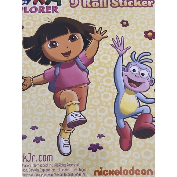 Dora the Explorer HUGE Pack of Stickers 2009 UNOPENED Nick Jr Nickelodeon - Picture 7 of 8